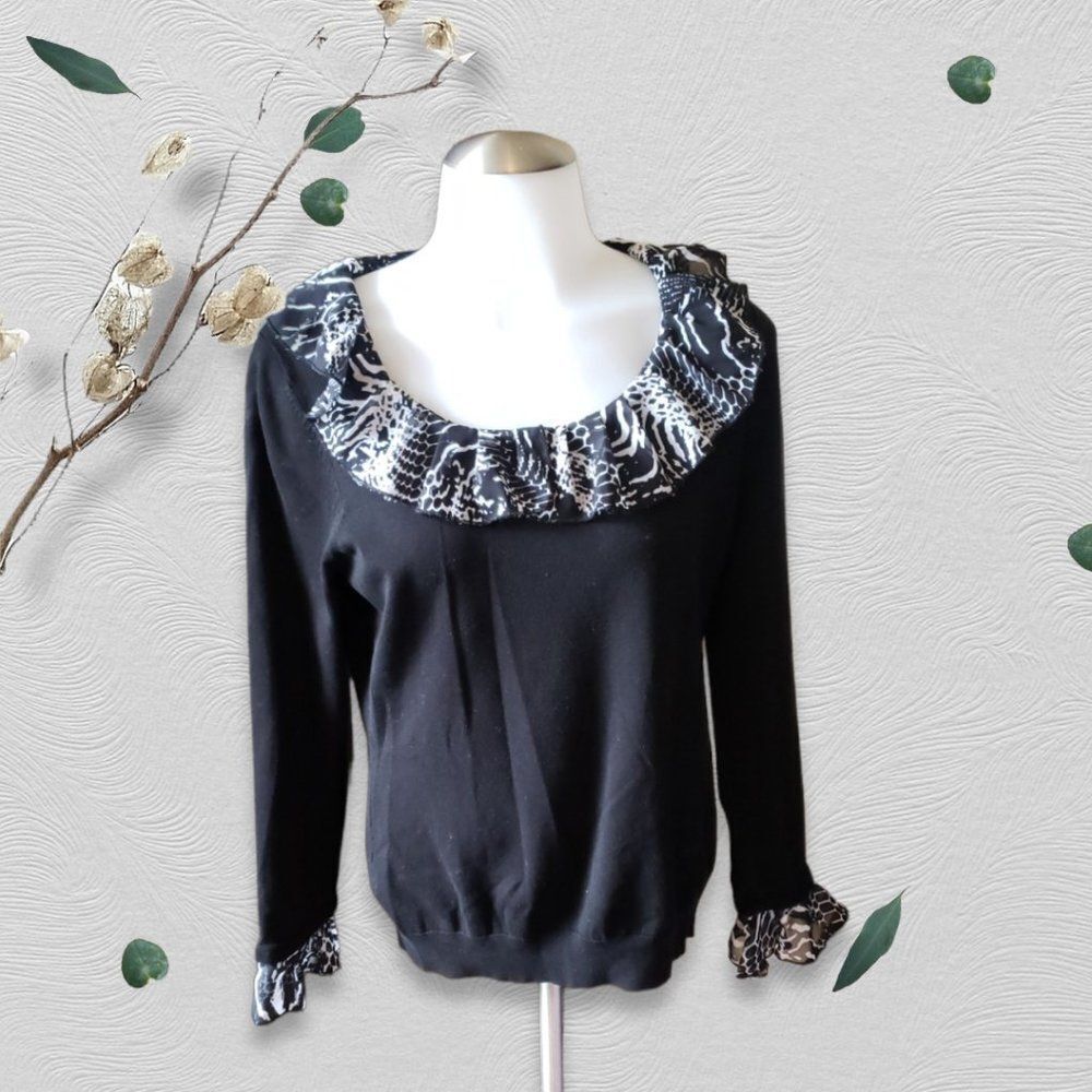 August Silk  Top - Large